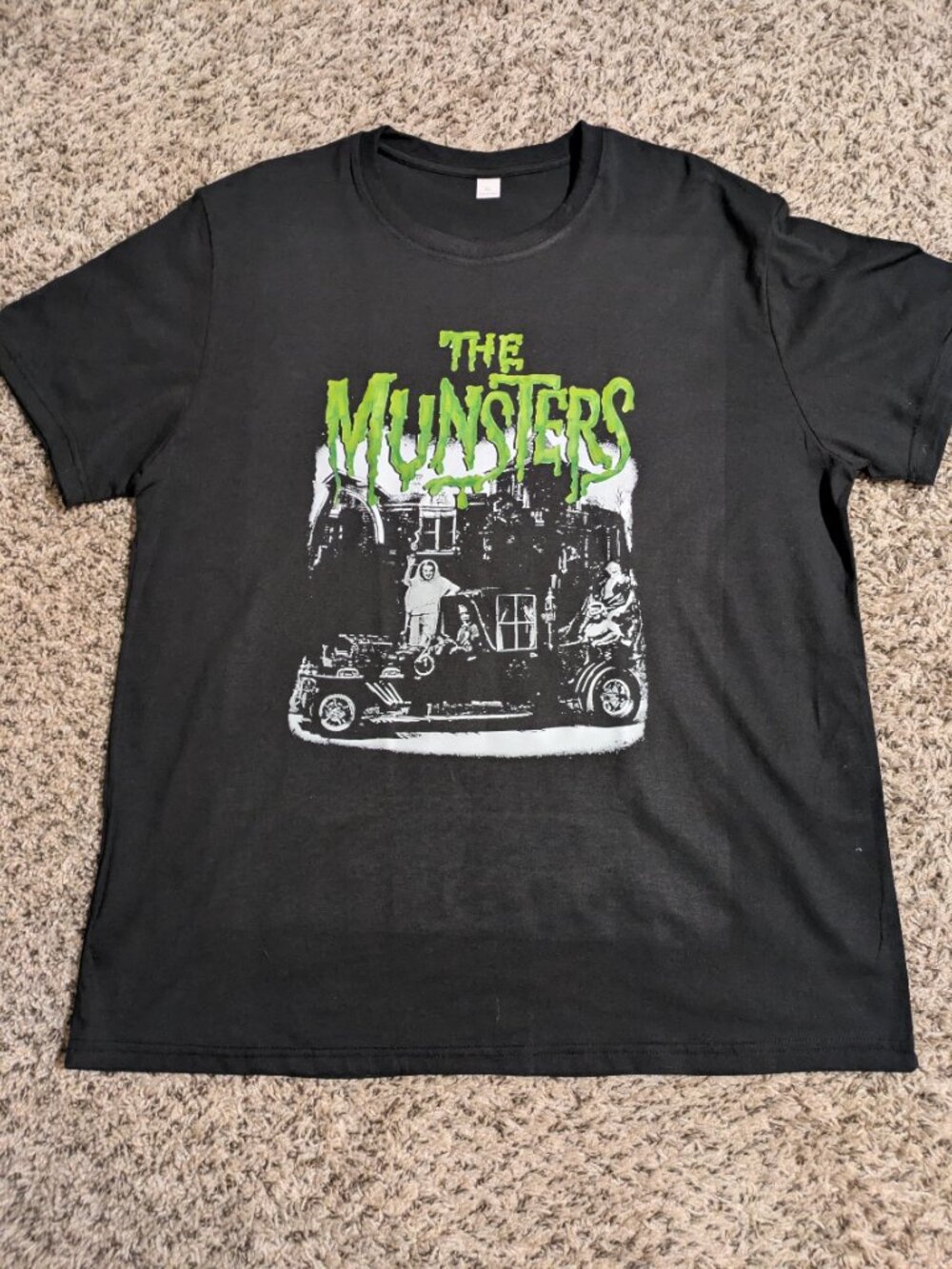 The Munsters Family Vintage TV Show-Monster Halloween-Unisex XL